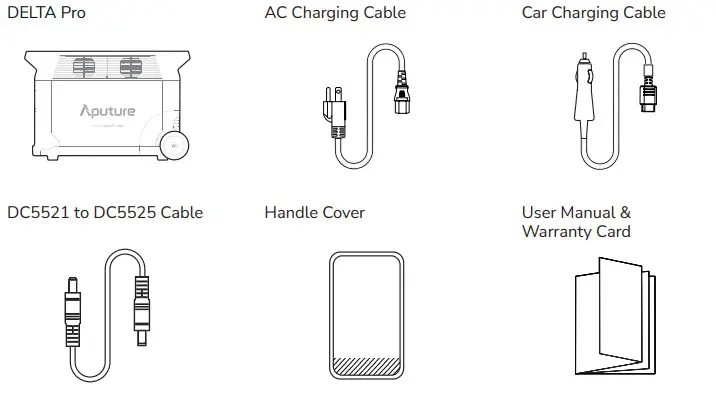 Aputure EcoFlow Delta Pro Portable Power StationAputure EcoFlow Delta Pro Portable Power Station - fig 1
