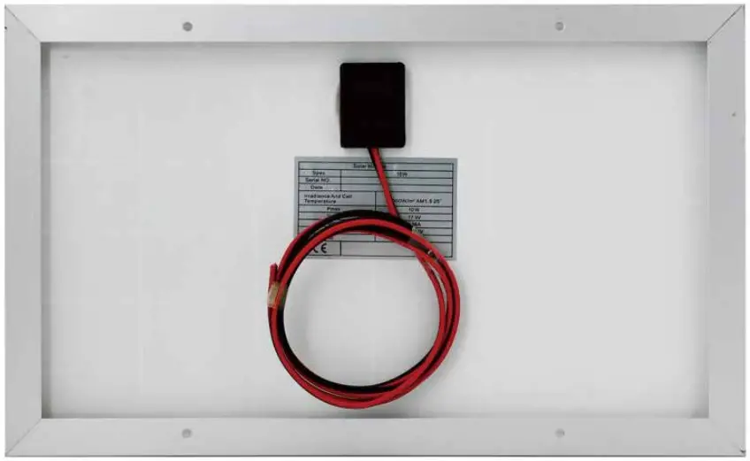 ECO WORTHY 5w Solar Panel Kit - Brackets using