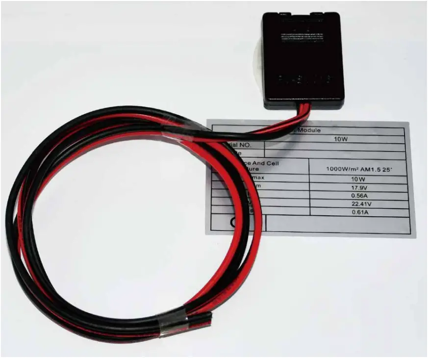 ECO WORTHY 5w Solar Panel Kit - Panels connection