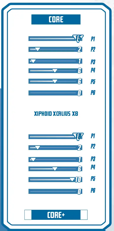 Hasbro XIPHOID Beyblade Burst QuadStrike Xcalius Power Speed Launcher Pack 2