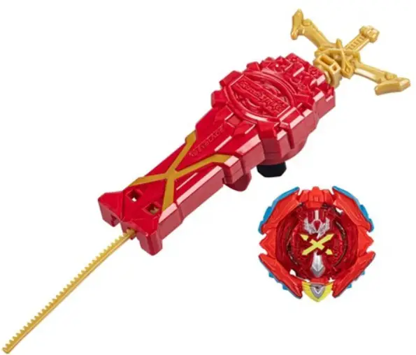 Hasbro XIPHOID Beyblade Burst QuadStrike Xcalius Power Speed Launcher Pack