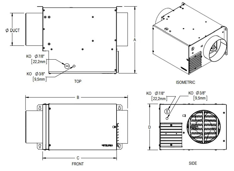 MUAA06 120V-1P & 240/208V-1P MODELS