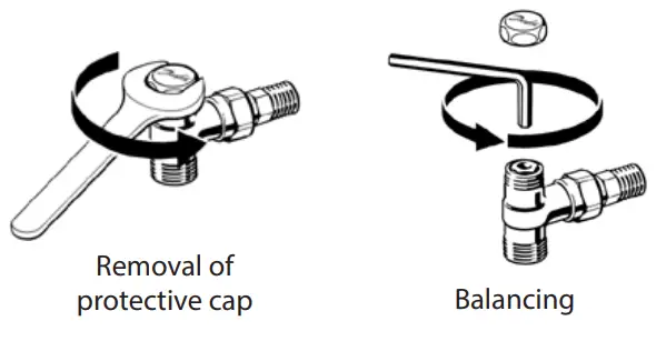 Stelrad Radiator Thermostat RAS-D2 Combi Pack, Radiator Pack - included