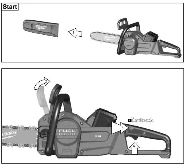 milwaukee-M18-FCHS-FUEL-Cordless-Chainsaw-fig 10