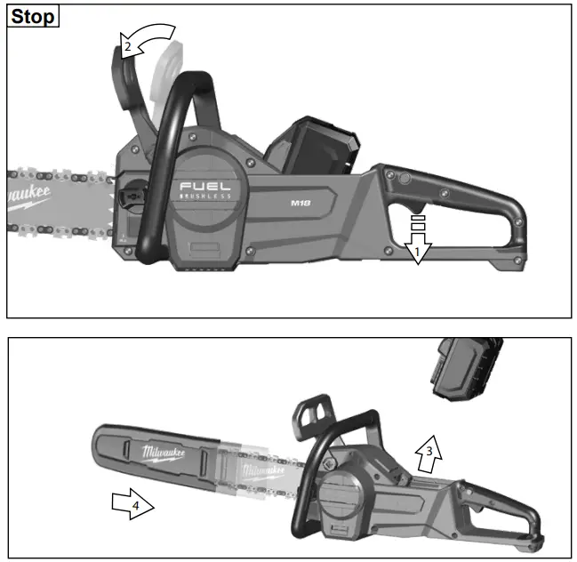 milwaukee-M18-FCHS-FUEL-Cordless-Chainsaw-fig 11