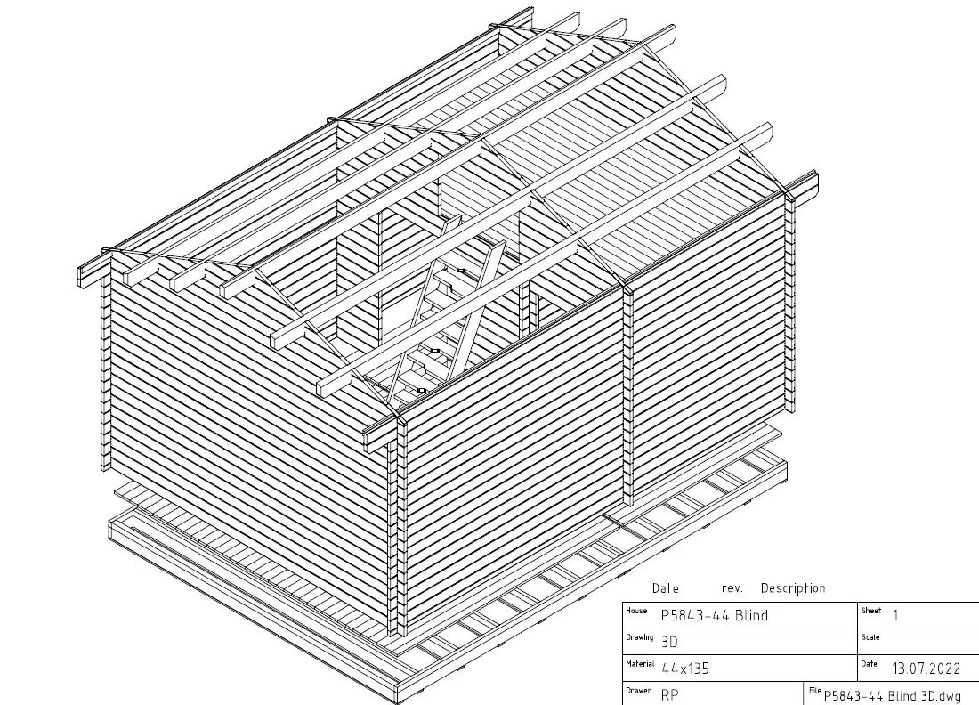 Polhus P5843-44-Blind Mikrohus Blind 1