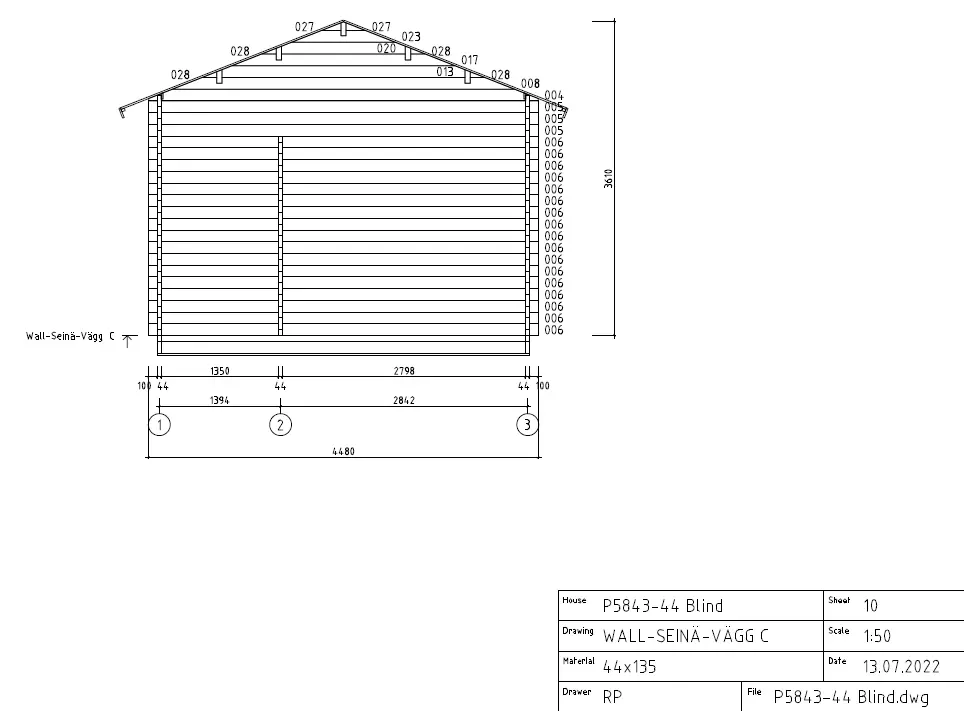 Polhus P5843-44-Blind Mikrohus Blind 11