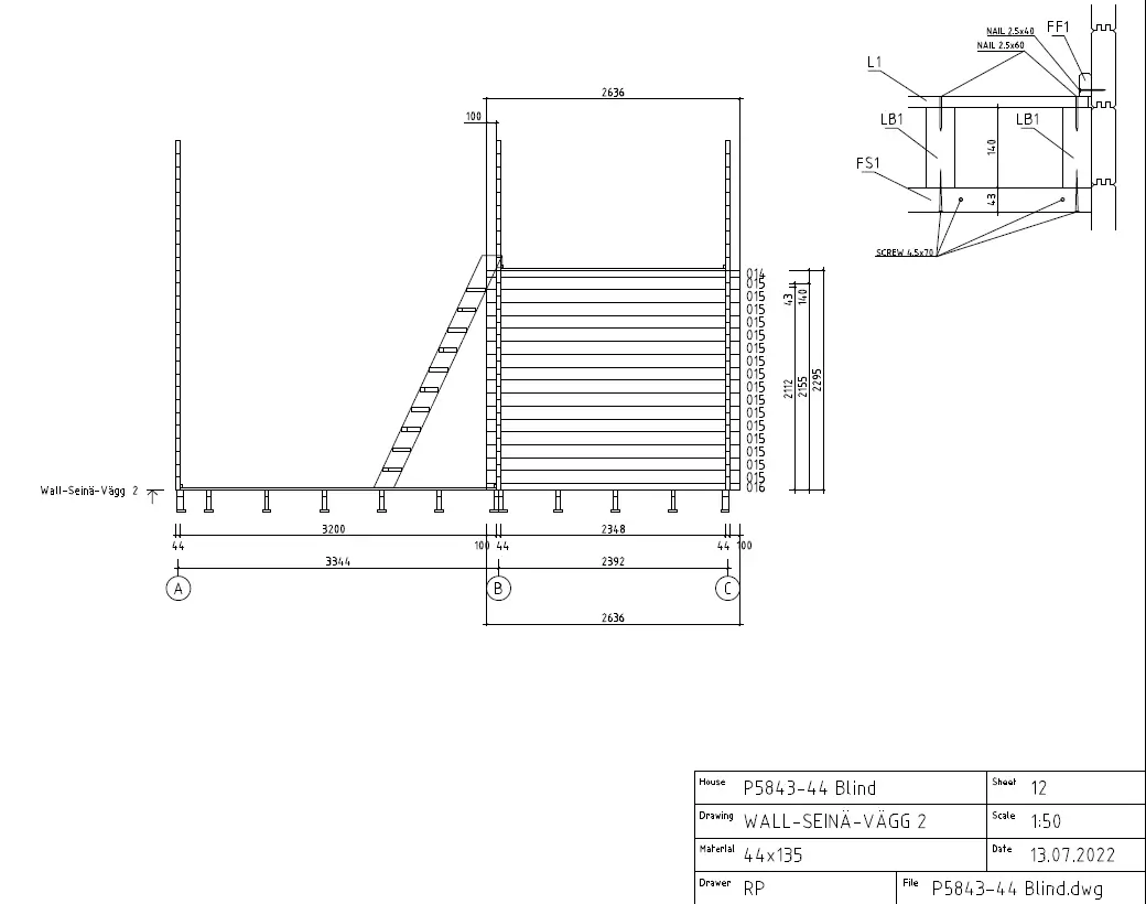 Polhus P5843-44-Blind Mikrohus Blind 13