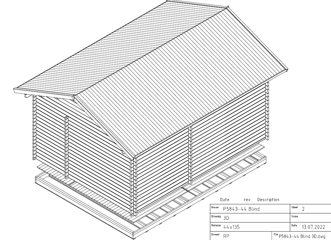 Polhus P5843-44-Blind Mikrohus Blind 2