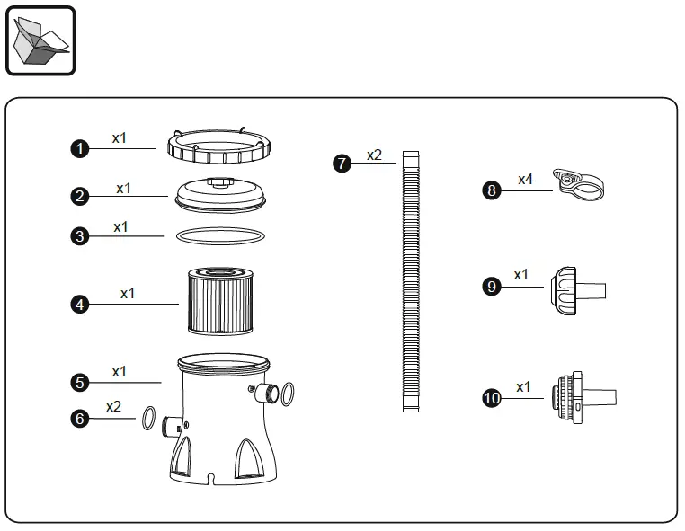 Bestway-58383-Flowclear-Filter-Pump-fig-2