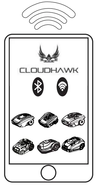 YARD FORCE CLOUDHAWK Robotic Lawnmower