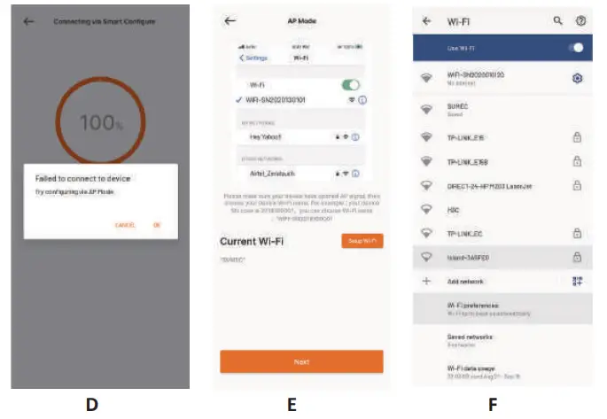 Assistant configuration with AP mode