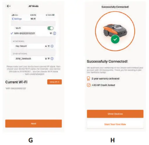 Assistant configuration with AP mode
