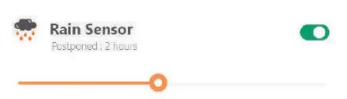 Rain Sensor Setting