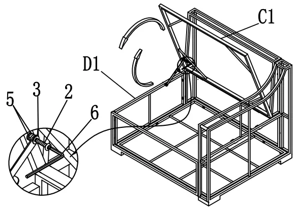 Jayden Creation OCJH0409-GREY-A+B Rethel 5 Piece Rattan 2 Person Seating Group-FIG10