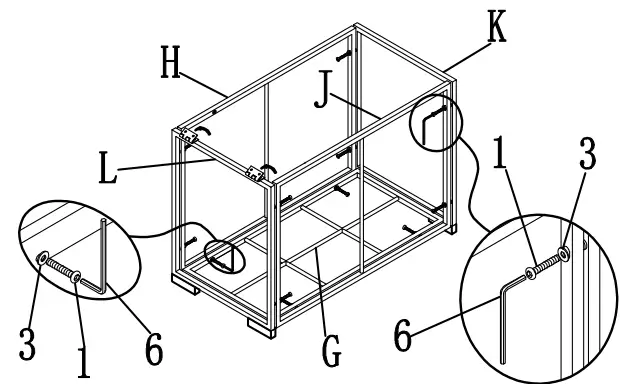 Jayden Creation OCJH0409-GREY-A+B Rethel 5 Piece Rattan 2 Person Seating Group-FIG15