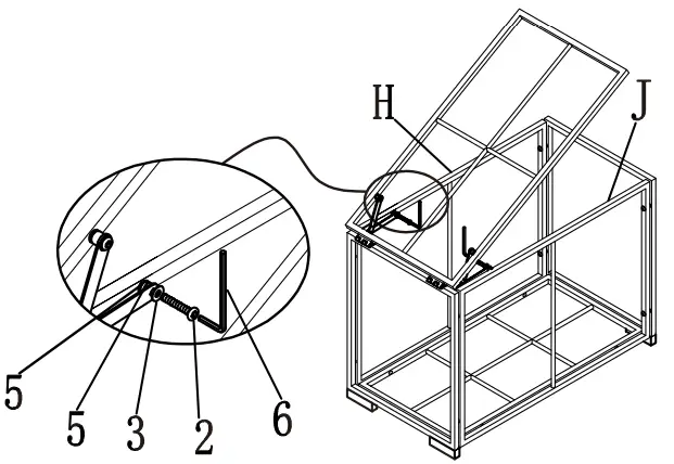 Jayden Creation OCJH0409-GREY-A+B Rethel 5 Piece Rattan 2 Person Seating Group-FIG17