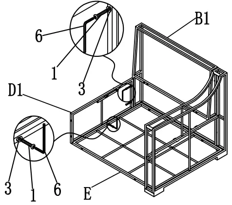 Jayden Creation OCJH0409-GREY-A+B Rethel 5 Piece Rattan 2 Person Seating Group-FIG7