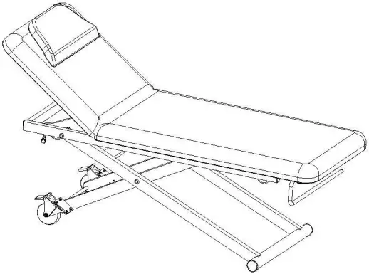 Ellisons EST3329E Esthetix Electric Couch A0