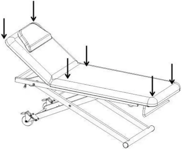 Ellisons EST3329E Esthetix Electric Couch B3