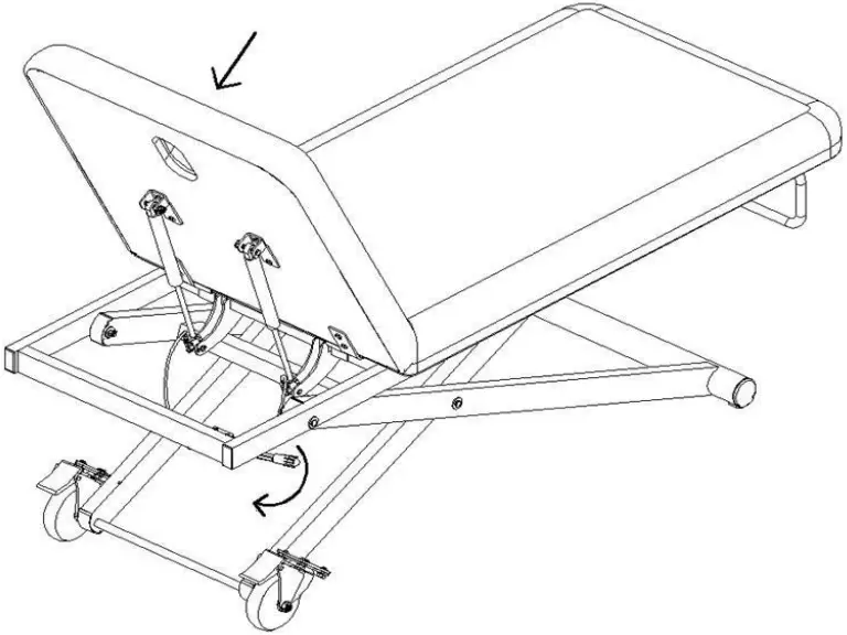 Ellisons EST3329E Esthetix Electric Couch B5f