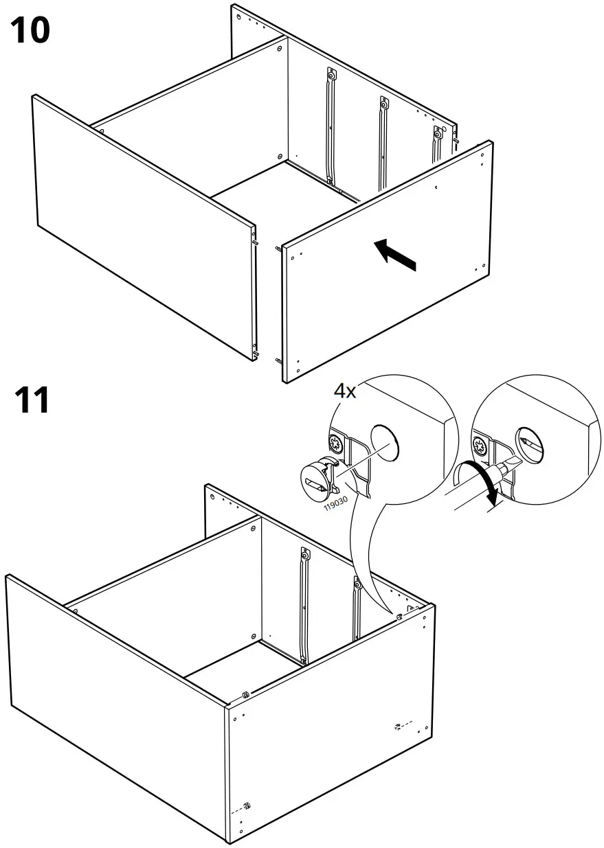 IKEA AA 2325952 2 100 Cabinet with Drawers White - FIGURE 11