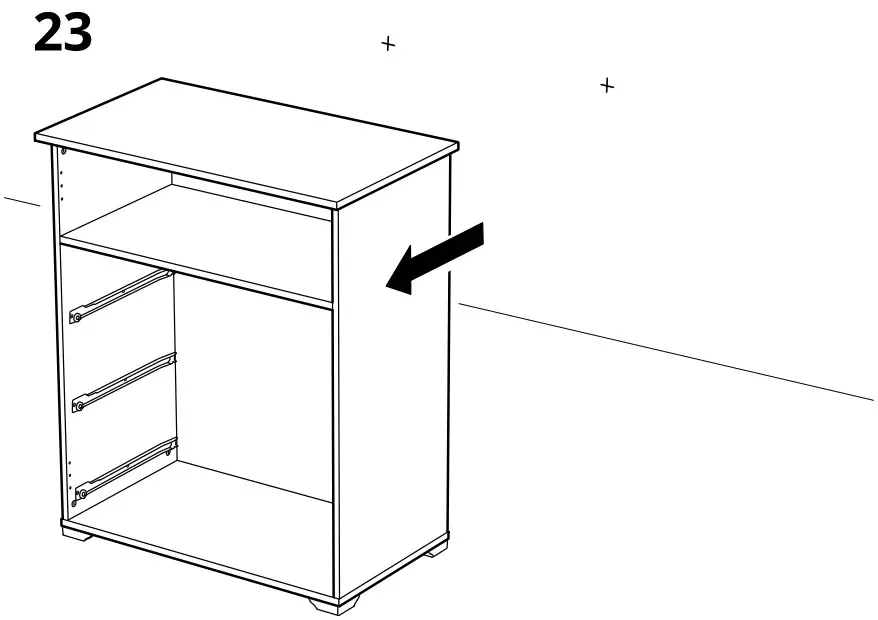 IKEA AA 2325952 2 100 Cabinet with Drawers White - FIGURE 19