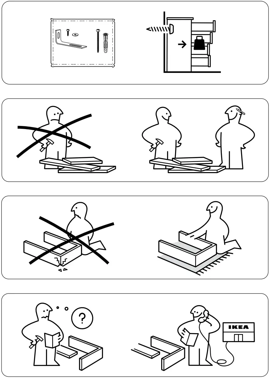 IKEA AA 2325952 2 100 Cabinet with Drawers White - FIGURE 2