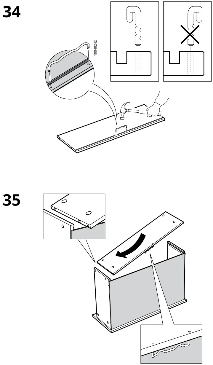 IKEA AA 2325952 2 100 Cabinet with Drawers White - FIGURE 29
