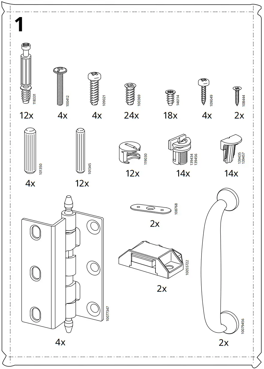 IKEA AA 2325952 2 100 Cabinet with Drawers White - FIGURE 4