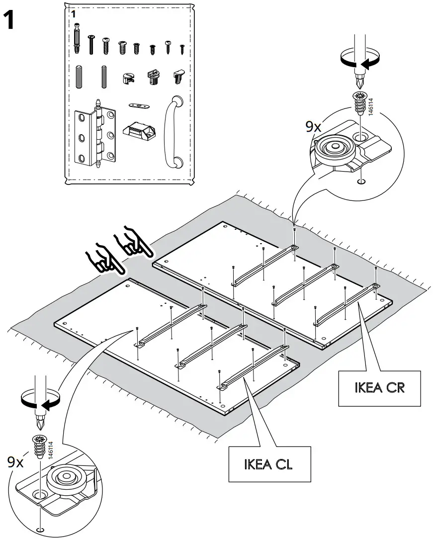 IKEA AA 2325952 2 100 Cabinet with Drawers White - FIGURE 6