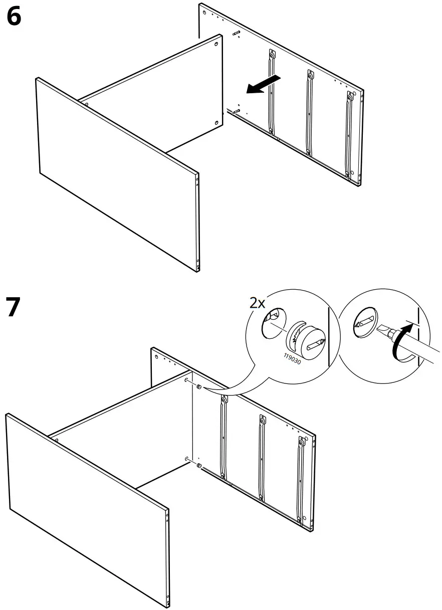 IKEA AA 2325952 2 100 Cabinet with Drawers White - FIGURE 9