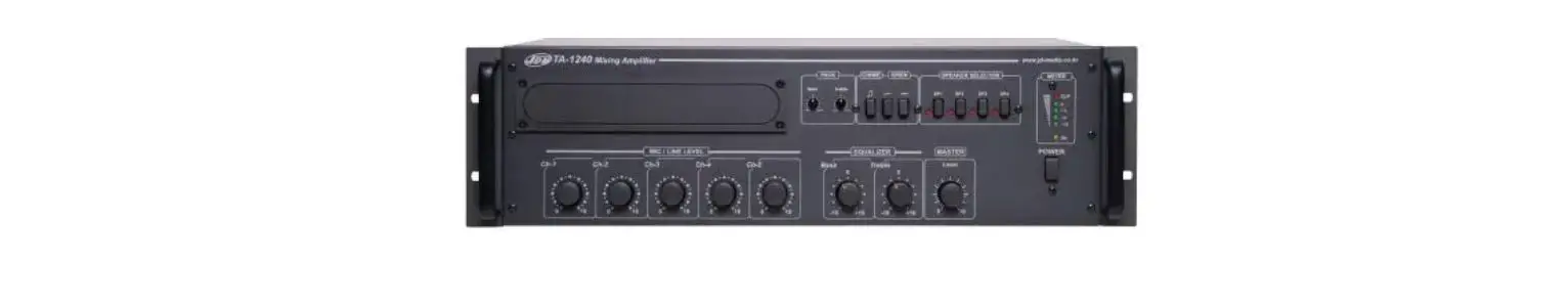 Jdm A 4324 240w Professional Four Zone Desktop Mixing Amplifiers User Manual Jdm A 4324 240w Professional Four Zone Desktop Mixing Amplifiers User Manual