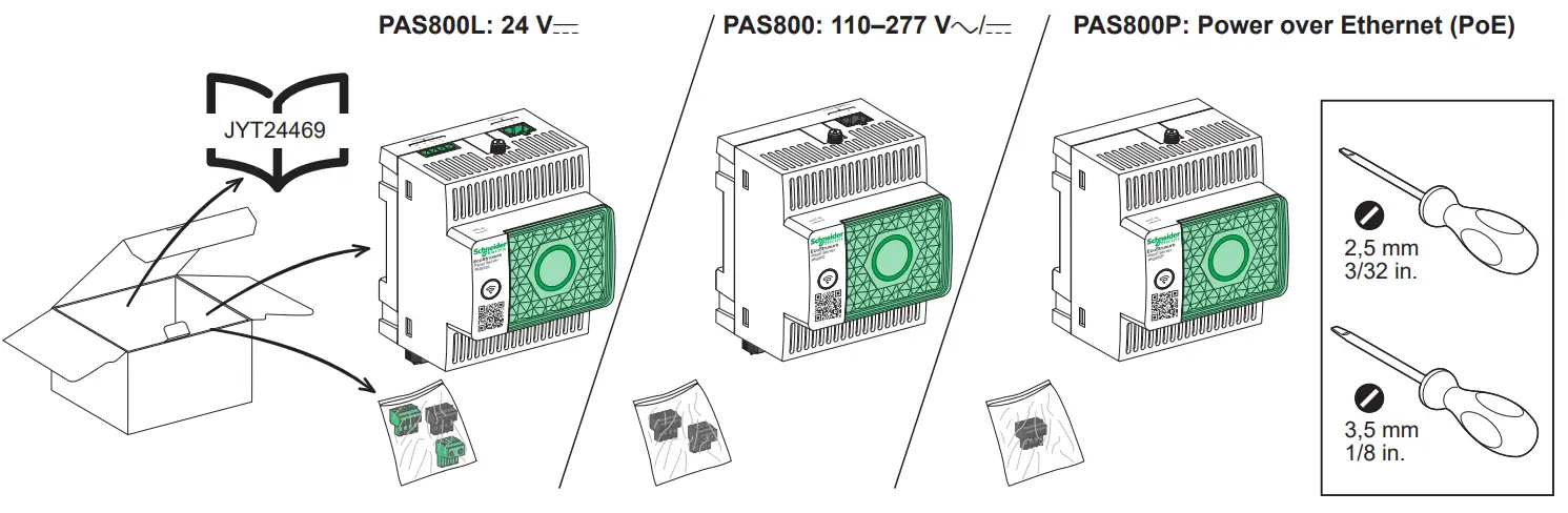 Schneider Electric JYT24469-02 EcoStruxure Panel Server Advanced - Fig 1