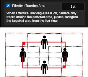 tracking area