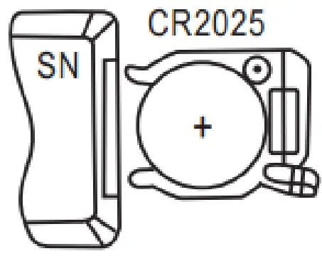 SHX37PTC2000LD Ceramic Fan Heater - battery holder