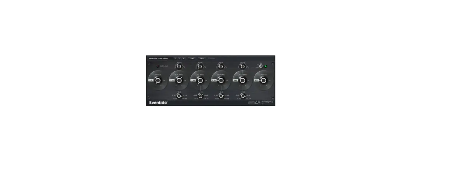 Eventide Eq45 Parametric Eq User Guide