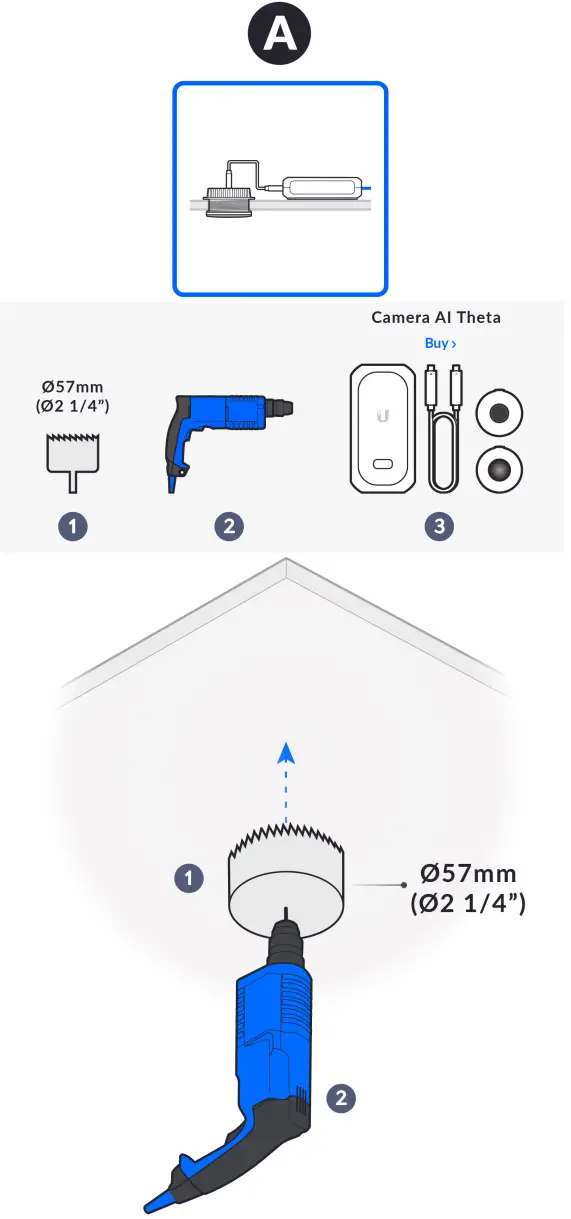 UBIQUITI AI Theta Audio Plug and Play High Performance 2 Way Audio Module - Figure 2