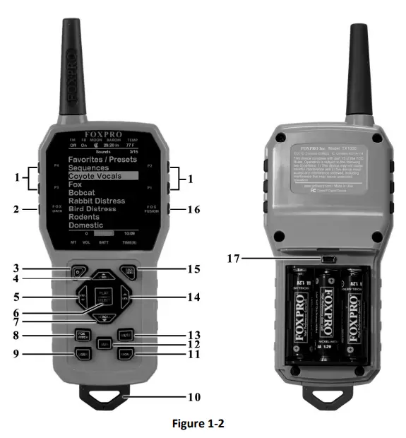 GOFOXPRO Super Snow Crow Pro Speaker - Figure 2