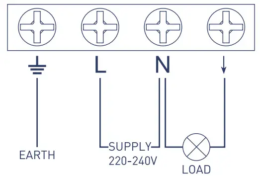 BG Electrical WPDDCONIL-A Weatherproof Light Sensitive Outdoor Timer Switch - Connect Brown