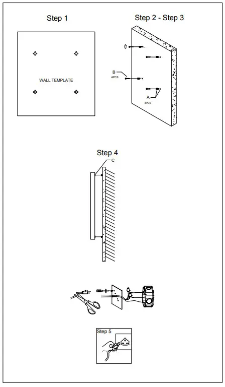 ET2 E42040-GLBK LED Mirror - MIRROR