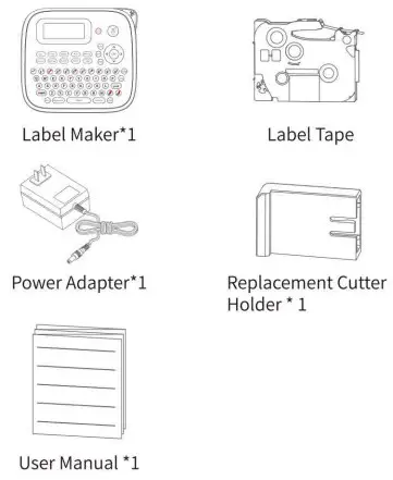 Labelife D210S Handheld Label Printer - fig