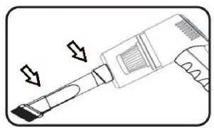 KOBOT CL-102 Portable Cordless Car Vacuum User Manual - Brush Tool