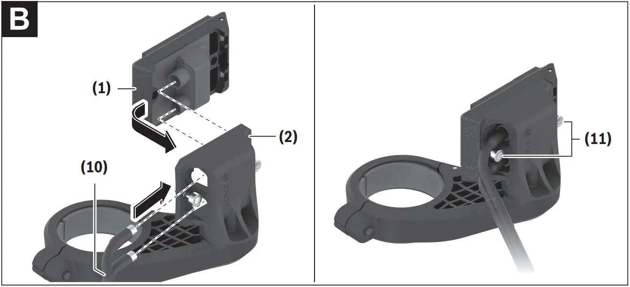 BOSCH BDS Series Display Mount - display mount