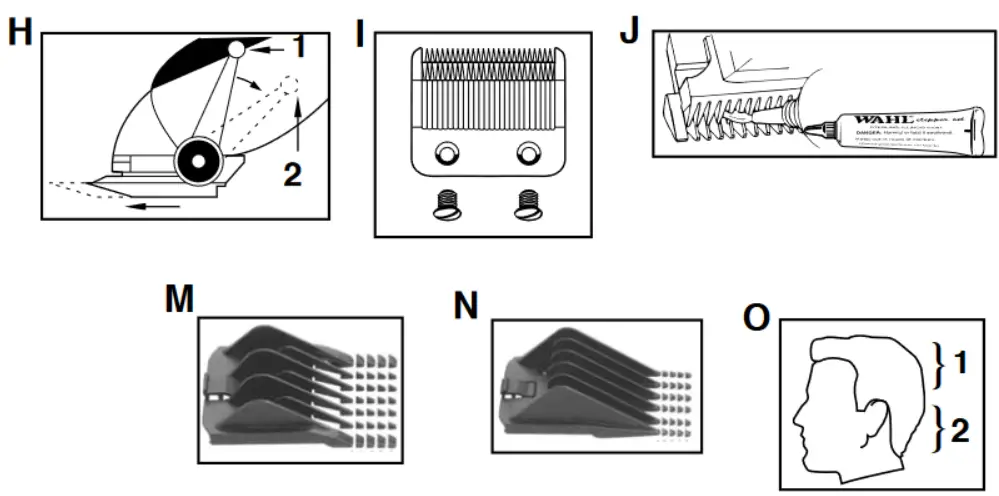 Wahl 79305-1316 Home Pro Deluxe Hair Clipper - overview 1