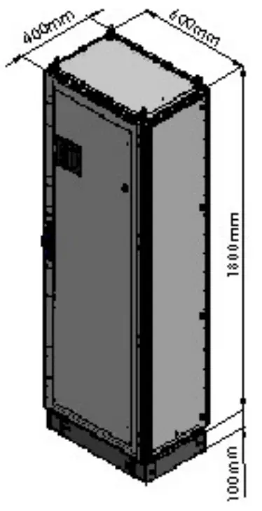 ENTRON iPAK2v2 Cabinet Dimension - Dimension 10