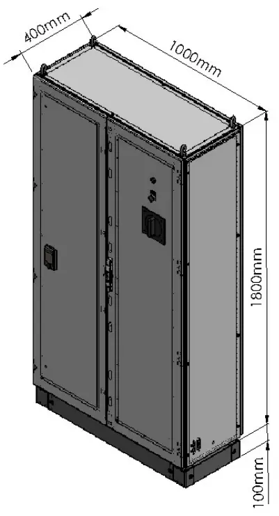 ENTRON iPAK2v2 Cabinet Dimension - Dimension 11