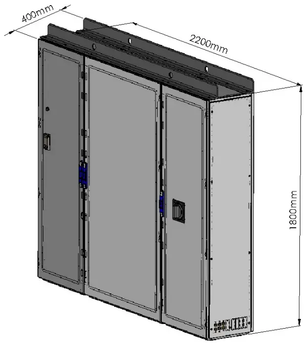 ENTRON iPAK2v2 Cabinet Dimension - Dimension 12