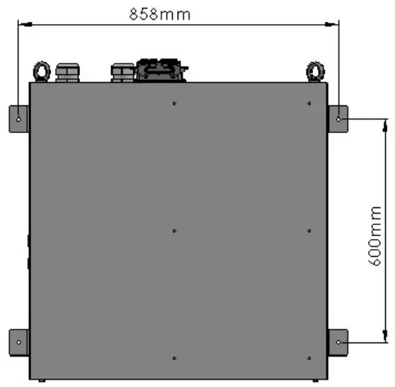 ENTRON iPAK2v2 Cabinet Dimension - Dimension 4