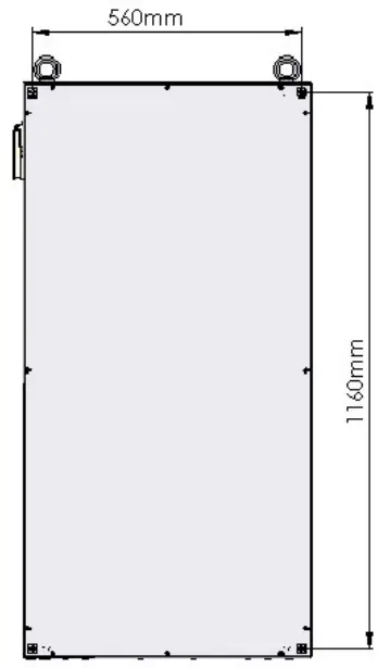 ENTRON iPAK2v2 Cabinet Dimension - Dimension 6